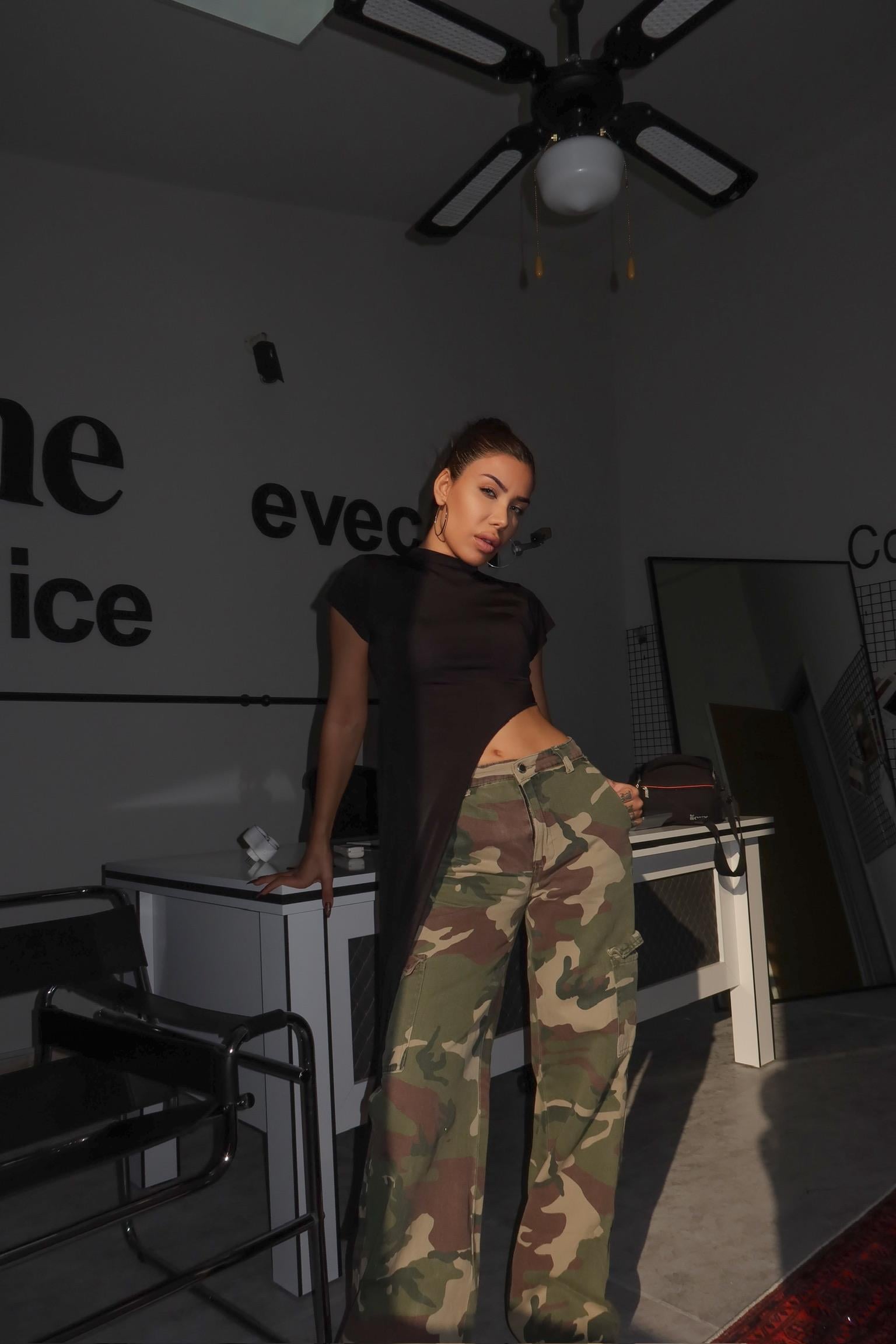 Candy Kısa Kol Asimetrik Tunik 