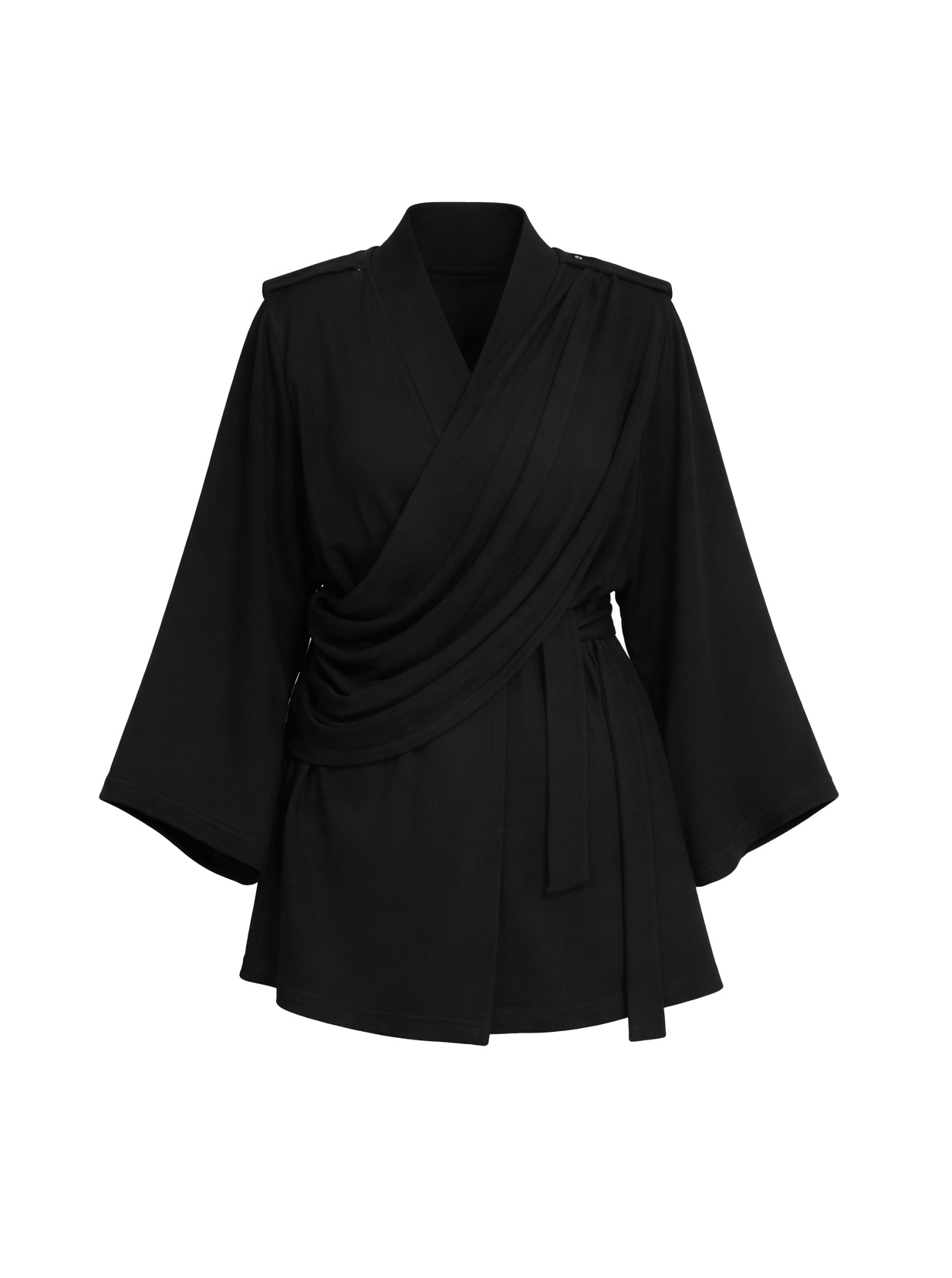 modera siyah sandy kimono