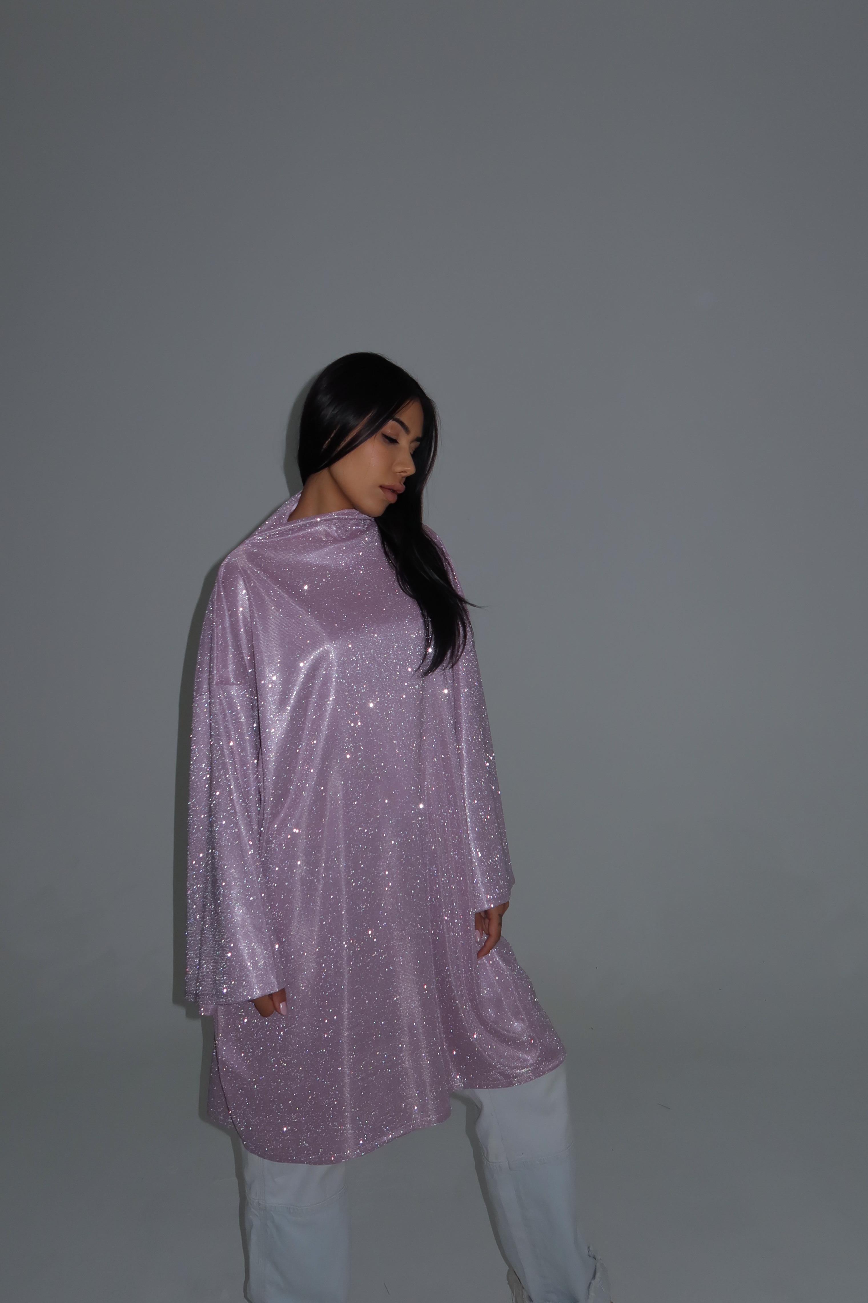 Simli Tesettür Bluz