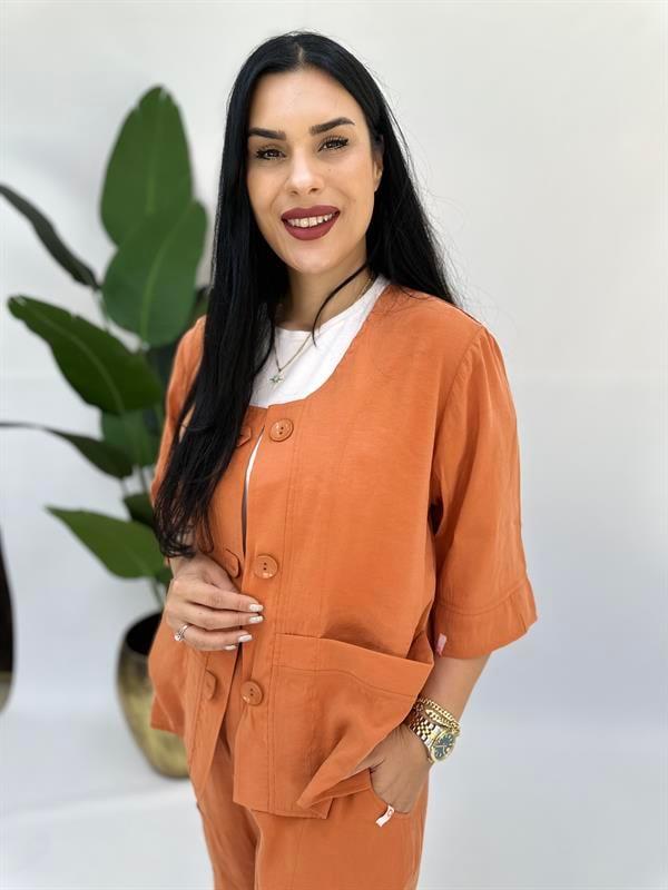 Büyük Beden tencel kumaş  bluz