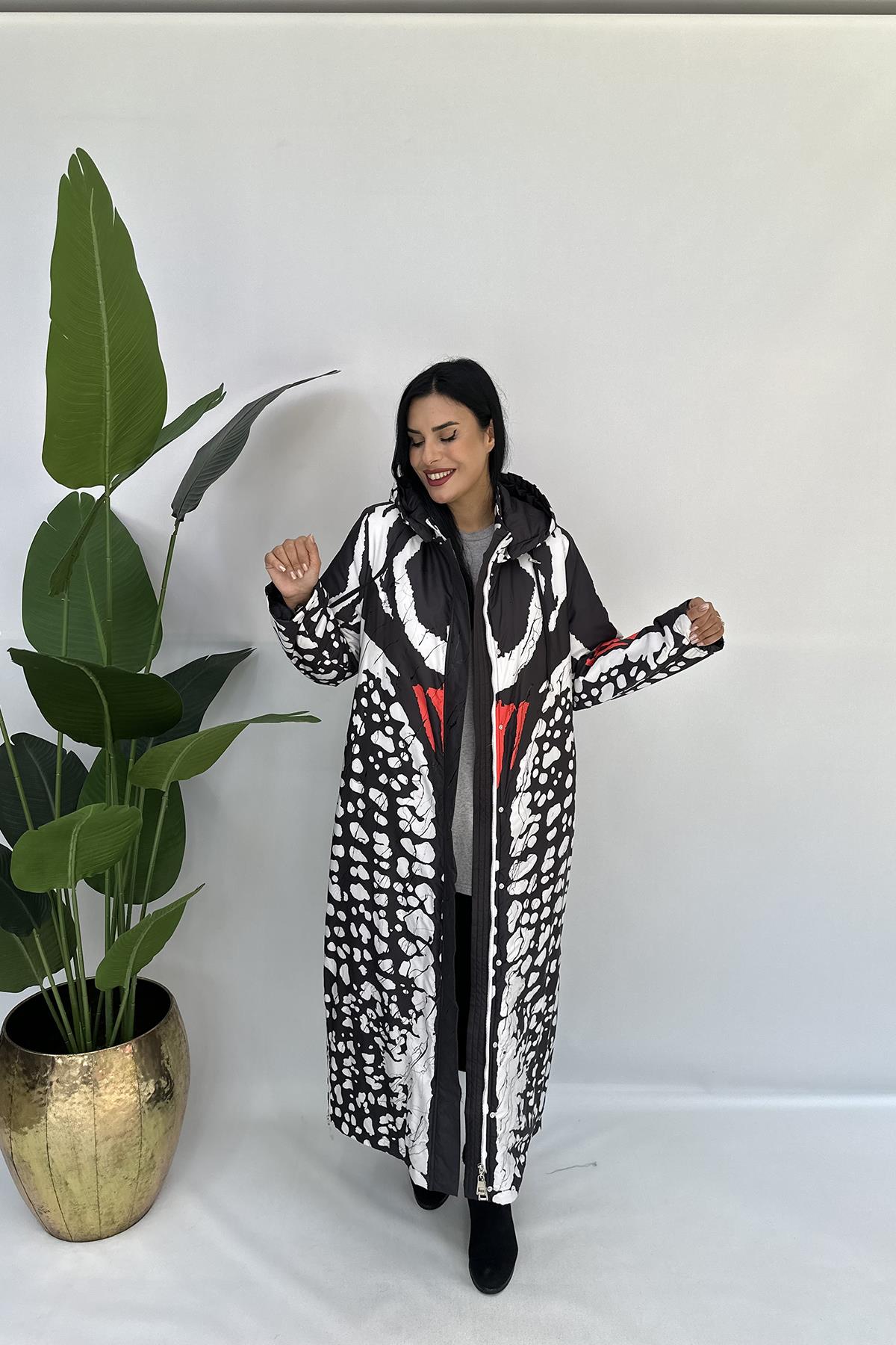 Özel Tasarım Büyük Beden Mont