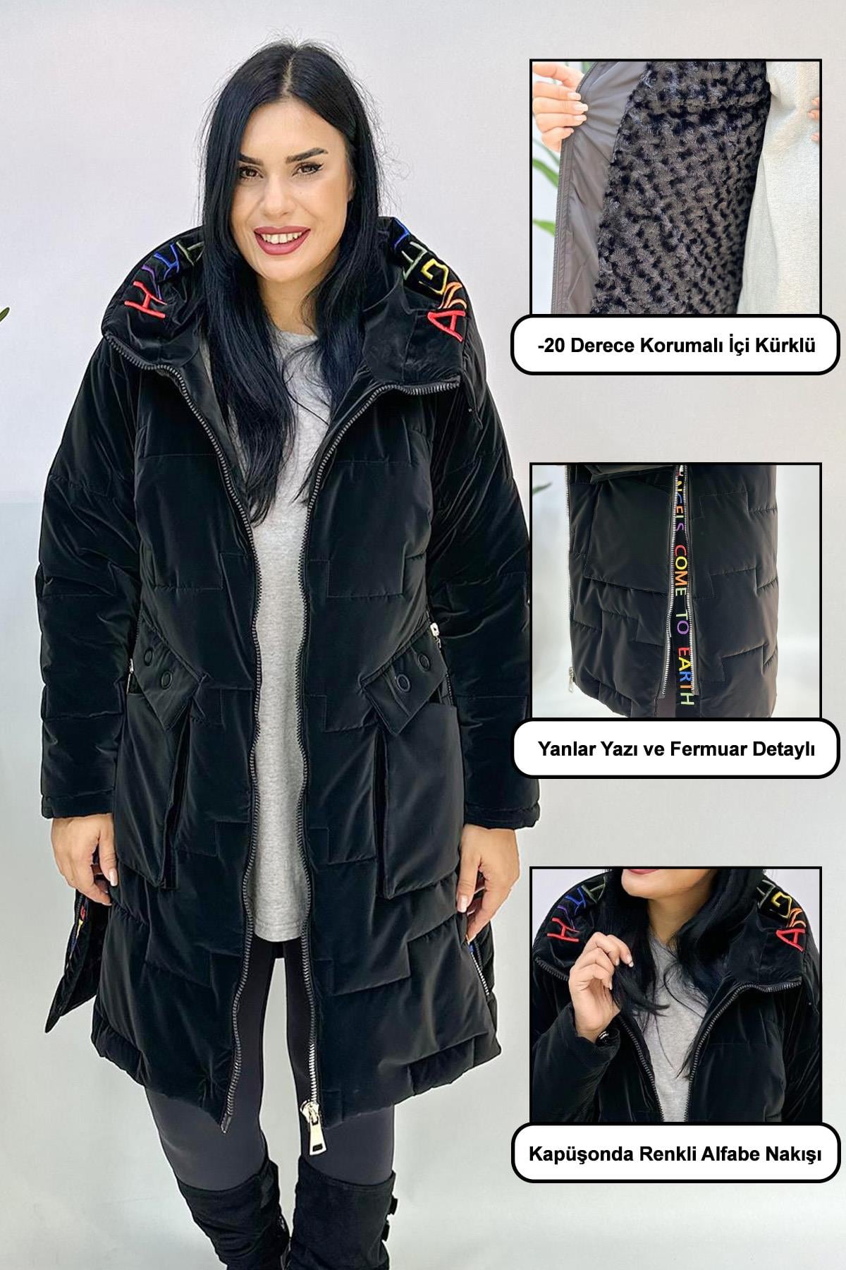 -20 Korumalı ABC Mont - Siyah