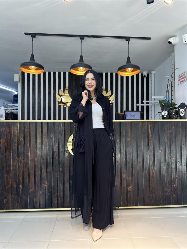 Büyük Beden abaya kaplı özel seri takım