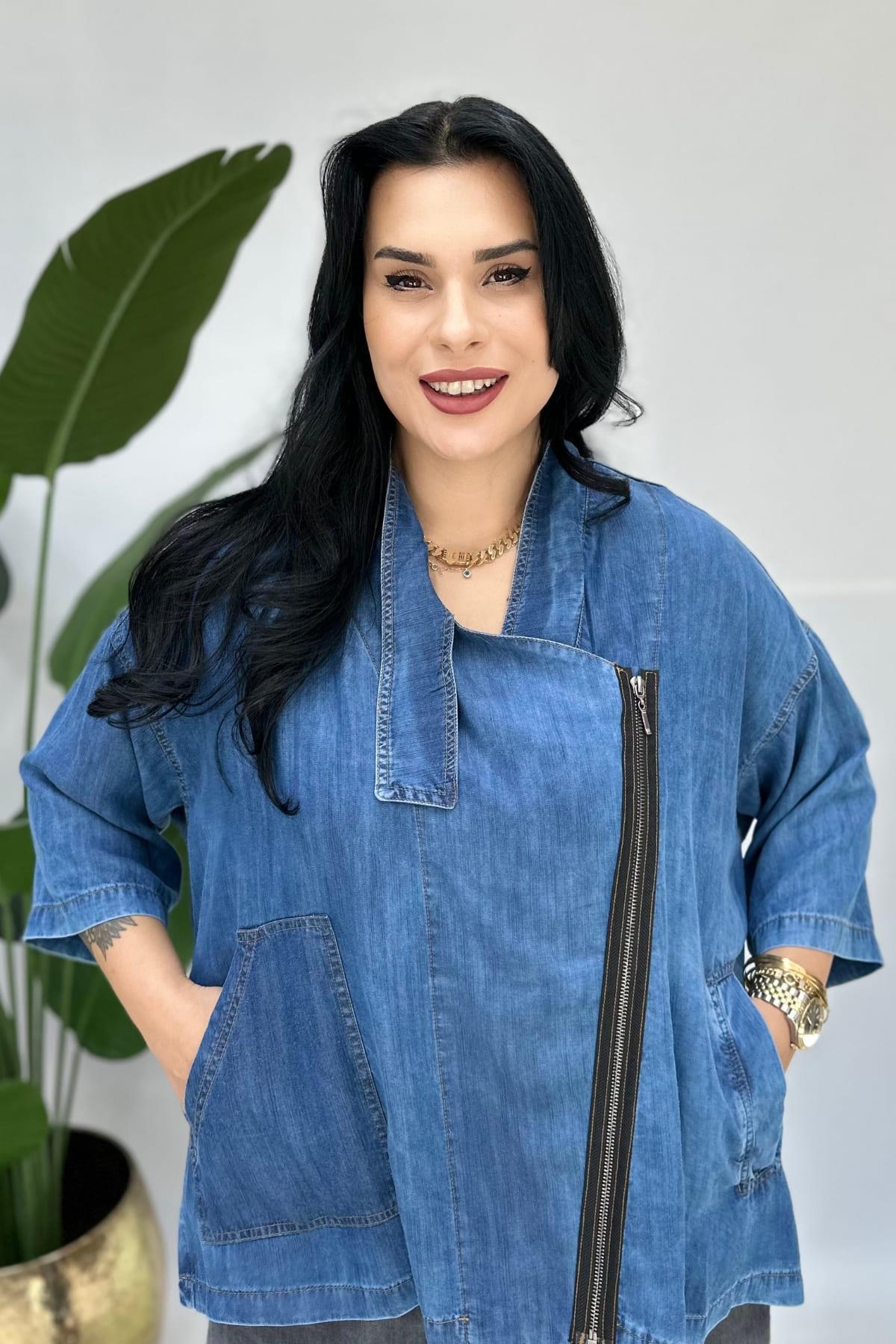 FERMUARLI KOT BLUZ CEKET