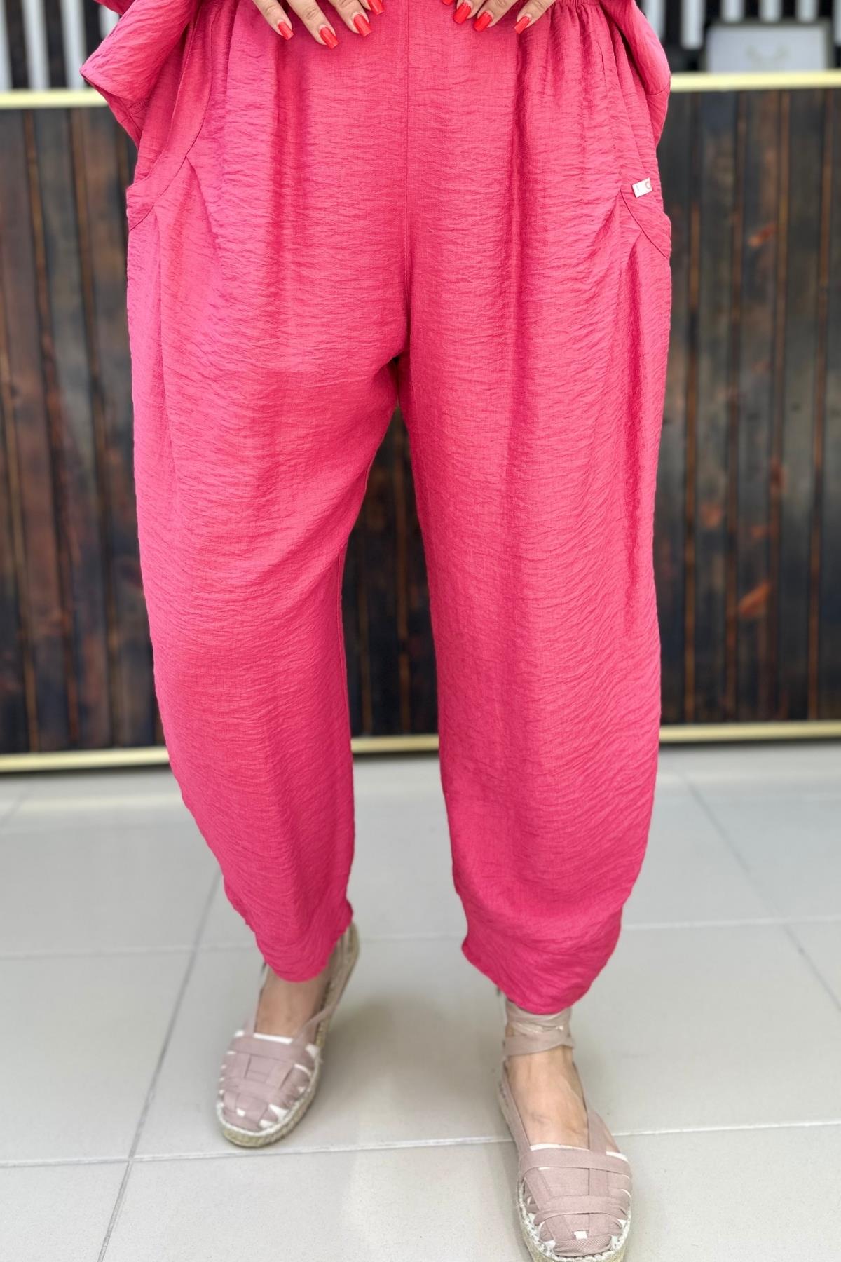 KETEN BÜYÜK BEDEN PANTALON