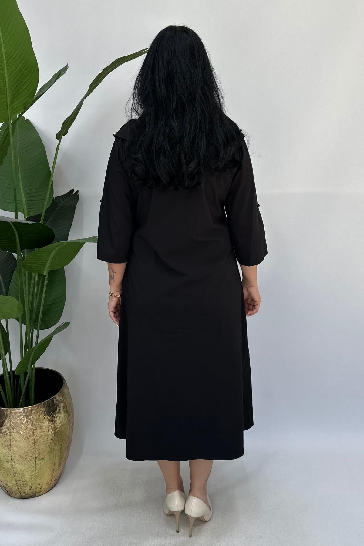 PRENSES YAKA ELBISE- 75992