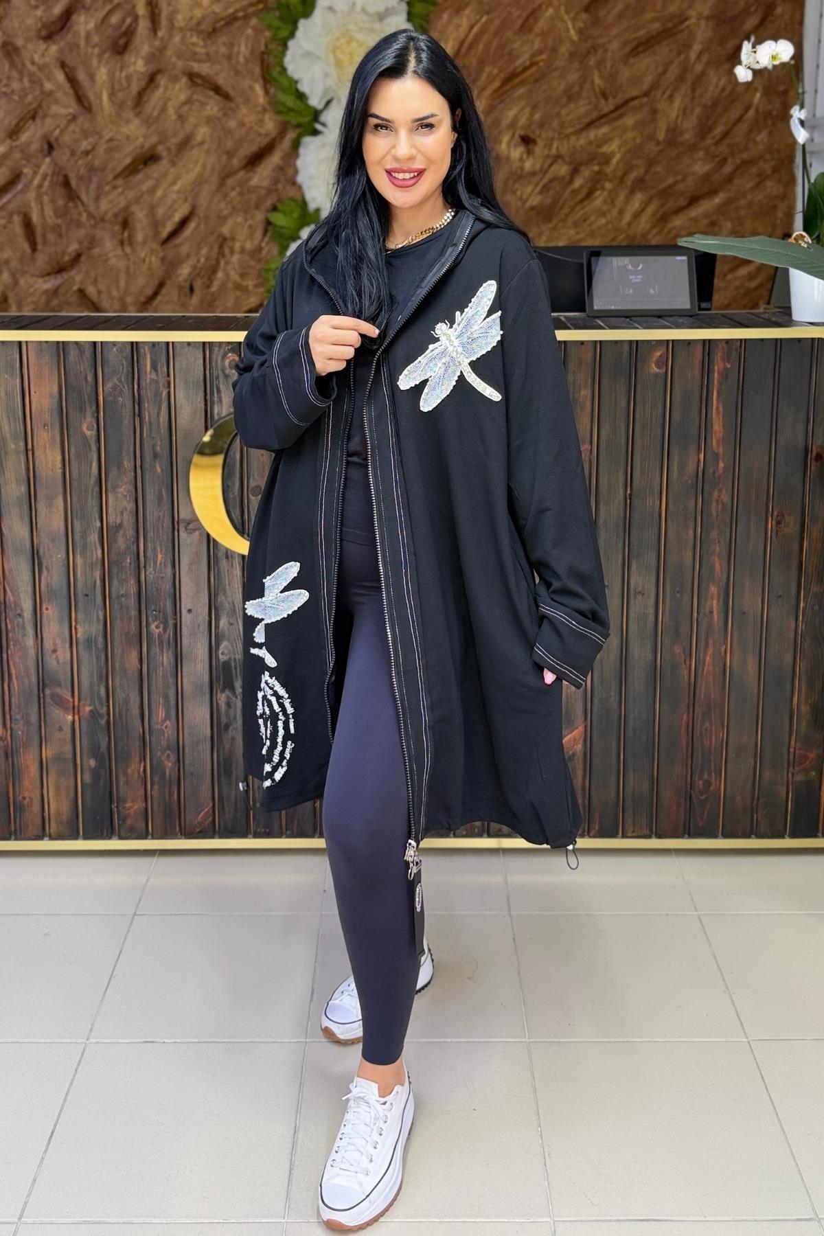 TAŞ VE İNCİLİ YUSUFCUK POLAR HIRKA BÜYÜK BEDEN