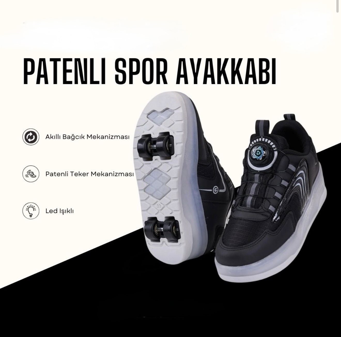 MN ROCKY 30-35 PATENLİ SPOR AYAKKABI