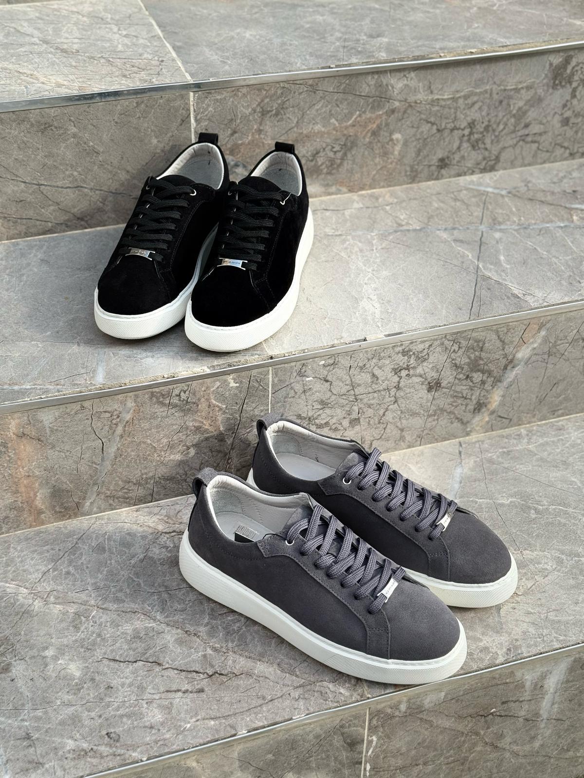 PC GREY 421163 40-44 HAKİKİ DERİ CASUAL