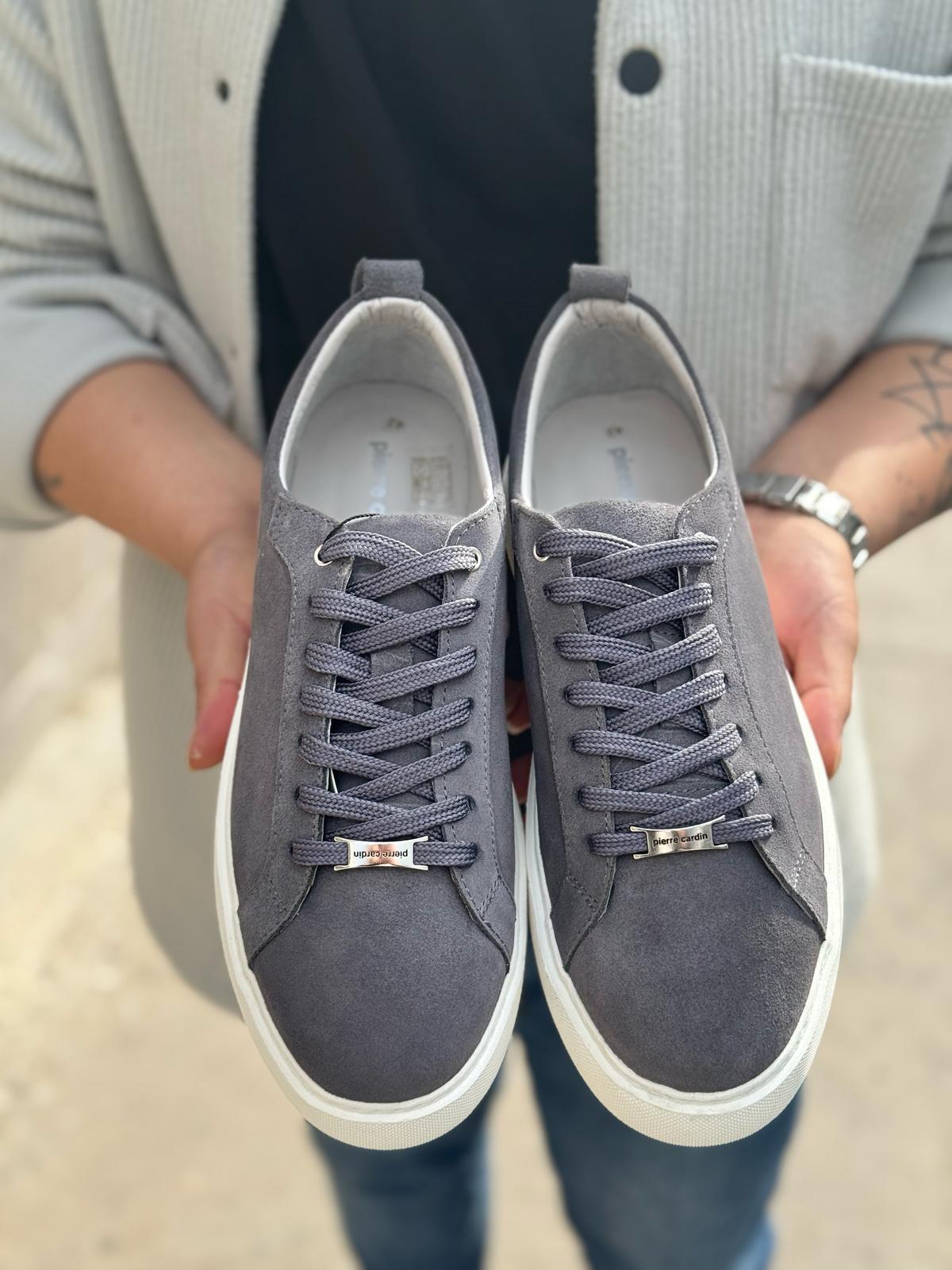 PC GREY 421163 40-44 HAKİKİ DERİ CASUAL