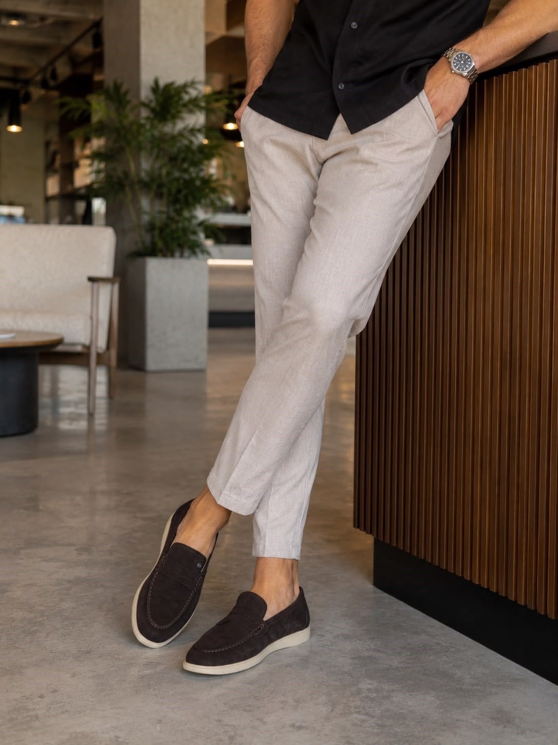 PC SAMUEL 14905 40-44 HAKİKİ DERİ LOAFER