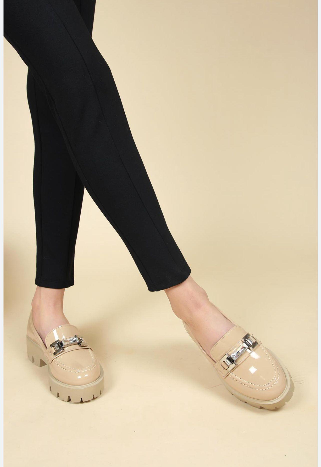 PM SOWA K014 36-40 TAŞLI LOAFER