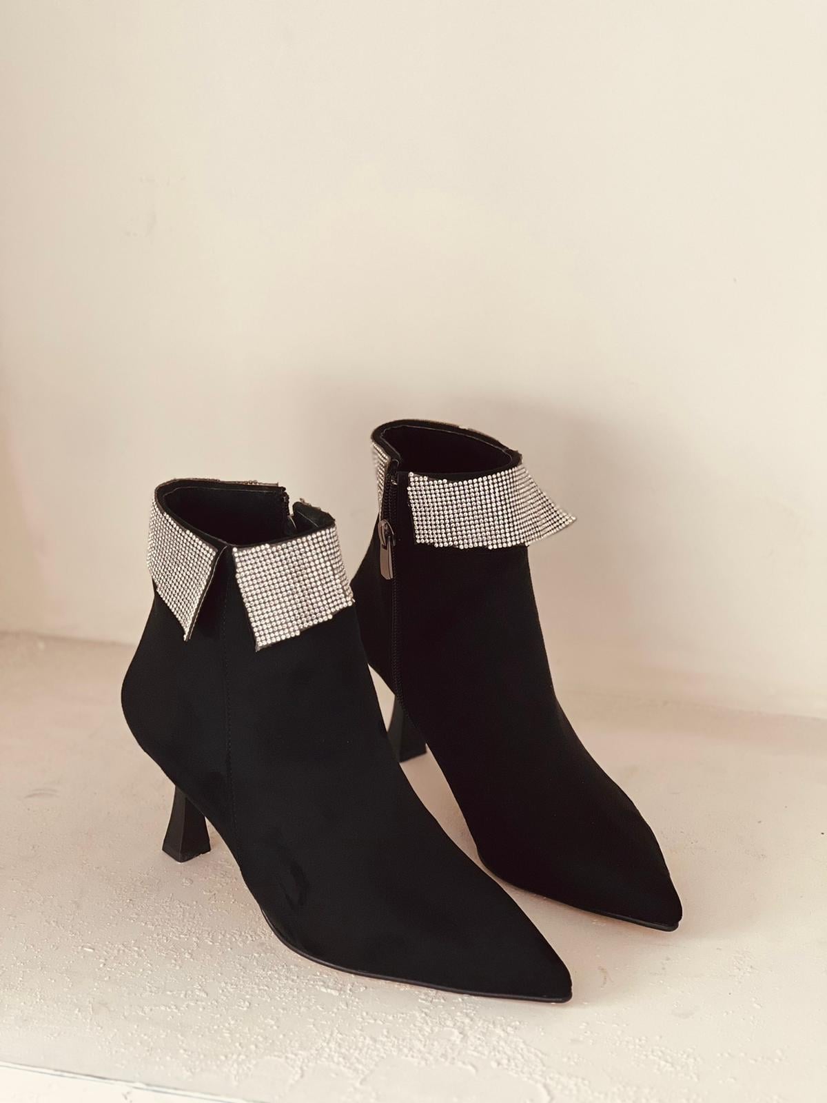 SB HOLLY 36-40 TAŞLI STİLETTO  BOT