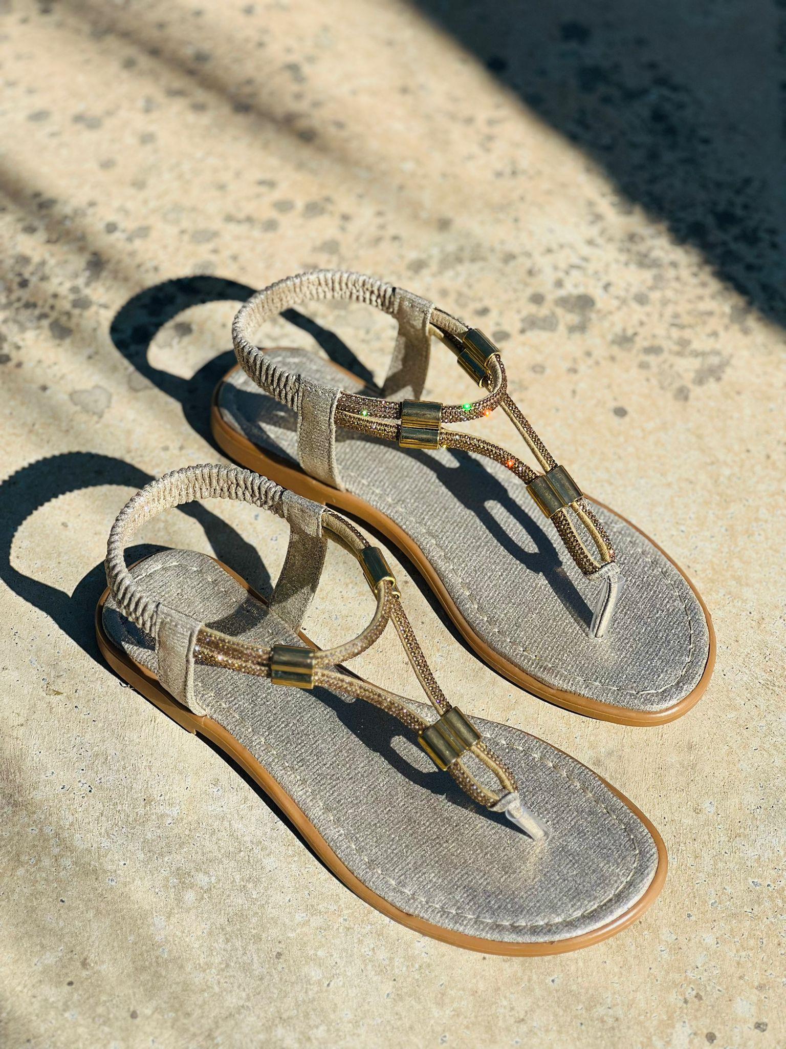 YS LEWA 36-40 TAŞLI SANDALET