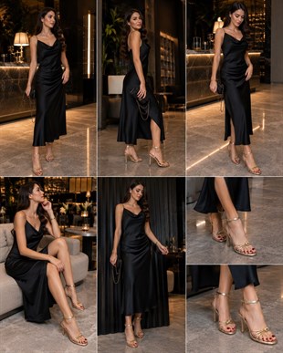 BH BAİLA 36-40 TOPUKLU SANDALET