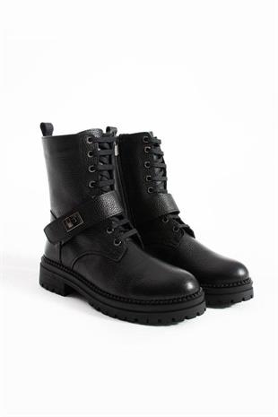 BUL HAZOR 260685 36-41 HAKİKİ DERİ BOT