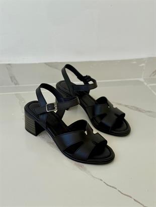 BUL HEMS 251812 36-40 HAKİKİ DERİ TOPUKLU SANDALET
