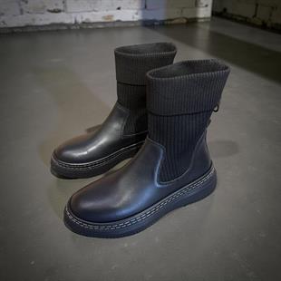 BUL SOKS 260849 36-41 HAKİKİ DERİ BOT