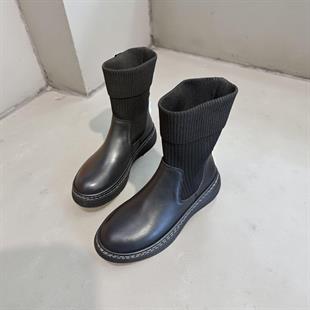BUL SOKS 260849 36-41 HAKİKİ DERİ BOT