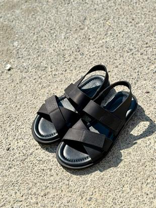 HJ OLİTE 40-45 HAKİKİ DERİ SANDALET