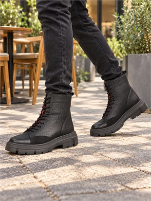 HJ VITTORIO 25660 40-45 HAKİKİ DERİ BOT