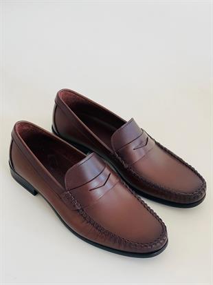 HJ YAHIR 1377003  40-45 HAKİKİ DERİ CASUAL
