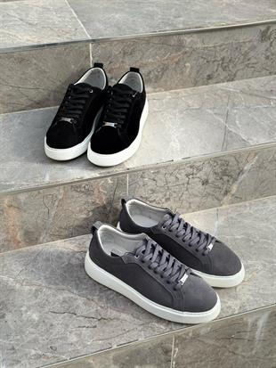 PC GREY 421163 40-44 HAKİKİ DERİ CASUAL