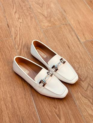 PM DİAMOND K2062 36-40 TAŞLI LOAFER