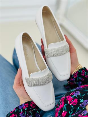 PM POLİ K1112 36-40 TAŞLI LOAFER