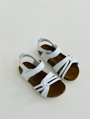SN JENNY 2006 21-36 HAKİKİ DERİ SANDALET