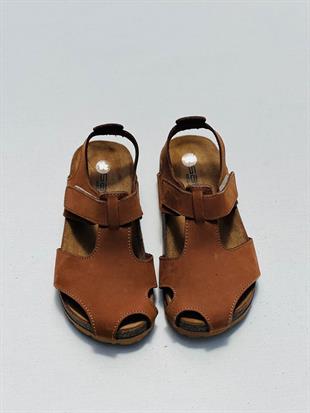 SN KAPYA 2001 21-36 HAKİKİ DERİ KAPALI SANDALET