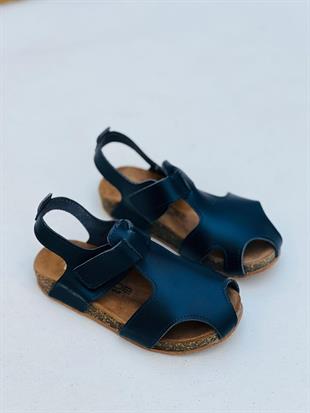 SN KAPYA 2001 21-36 HAKİKİ DERİ KAPALI SANDALET