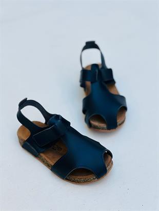 SN KAPYA 2001 21-36 HAKİKİ DERİ KAPALI SANDALET
