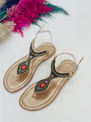 YS BLUER 36-40 TAŞLI SANDALET