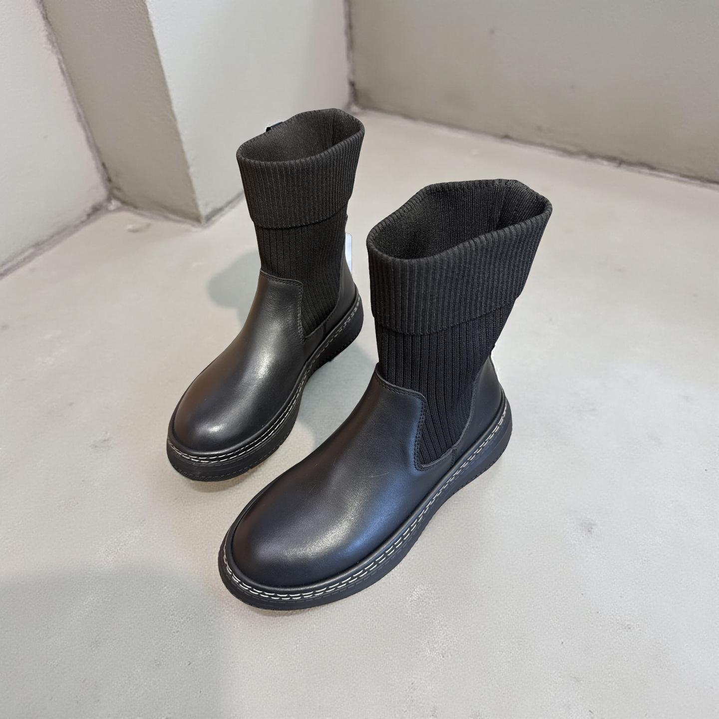 BUL SOKS 260849 36-41 HAKİKİ DERİ BOT