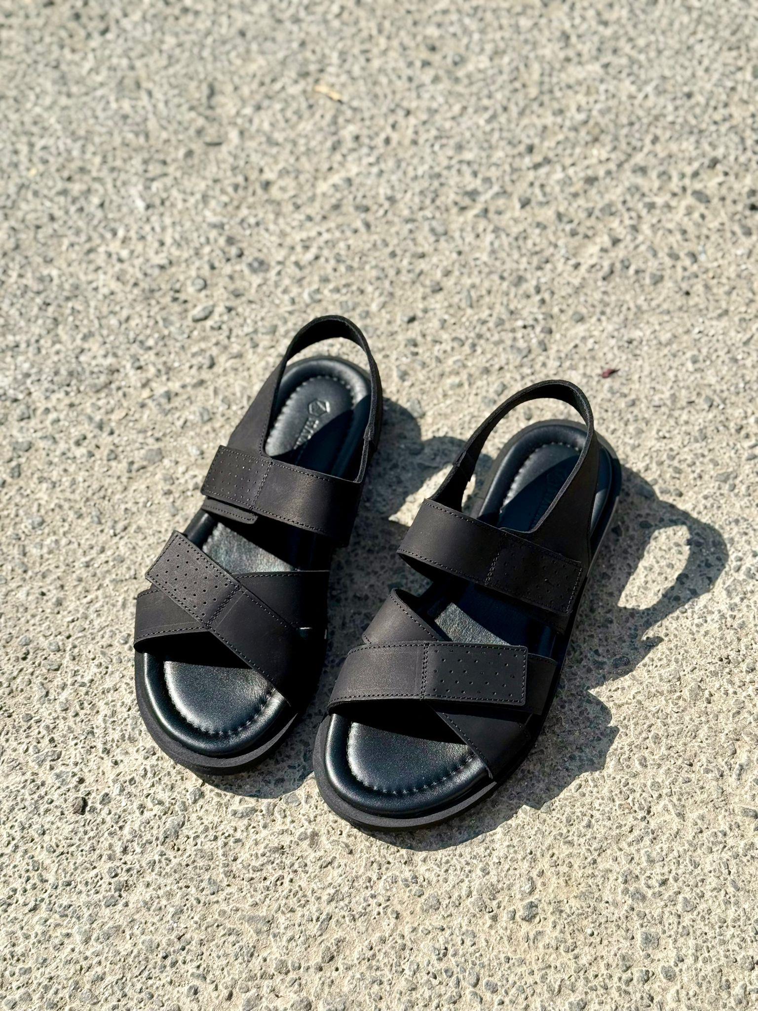 HJ OLİTE 40-45 HAKİKİ DERİ SANDALET