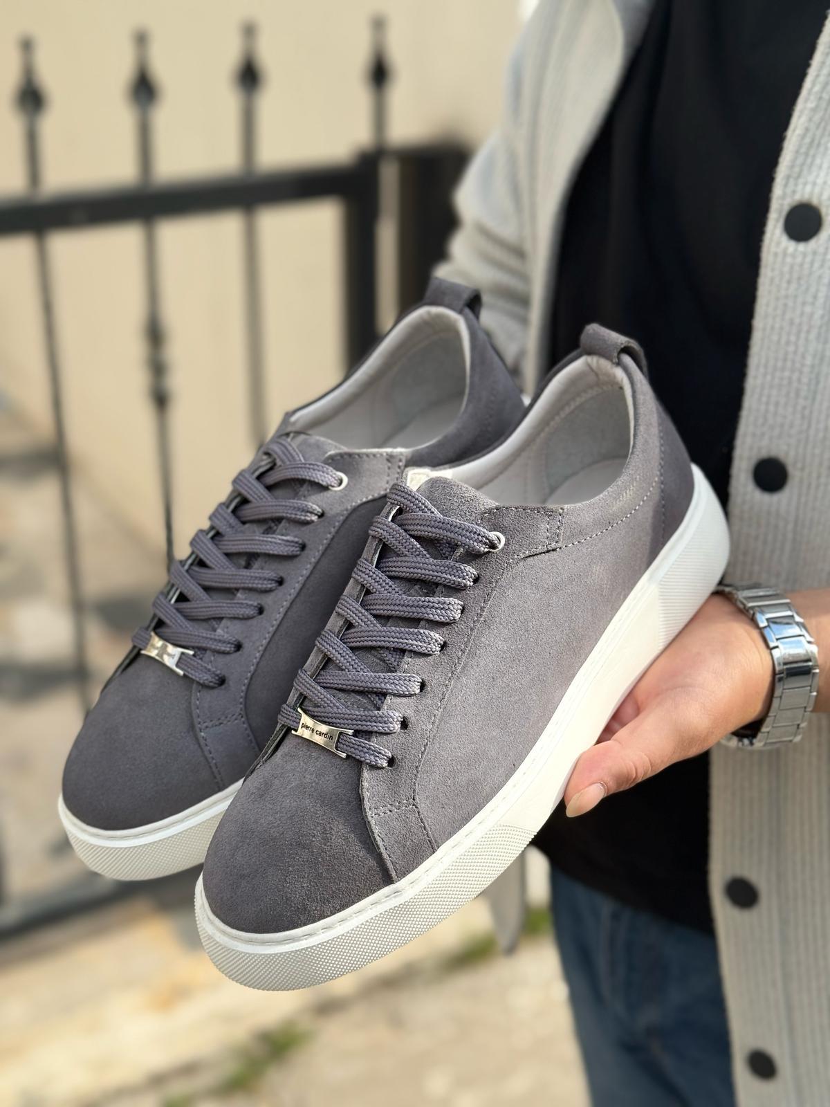 PC GREY 421163 40-44 HAKİKİ DERİ CASUAL