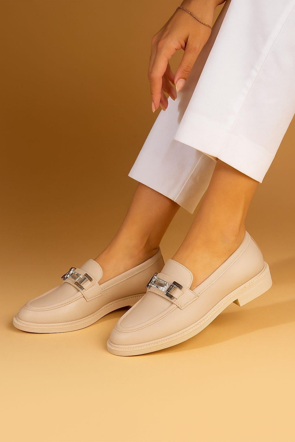 PM FİLLY K900 36-40 TAŞLI LOAFER
