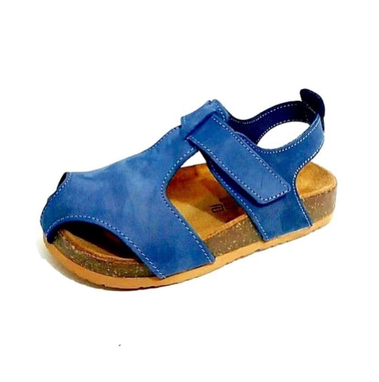 SN KAPYA 2001 21-36 HAKİKİ DERİ KAPALI SANDALET