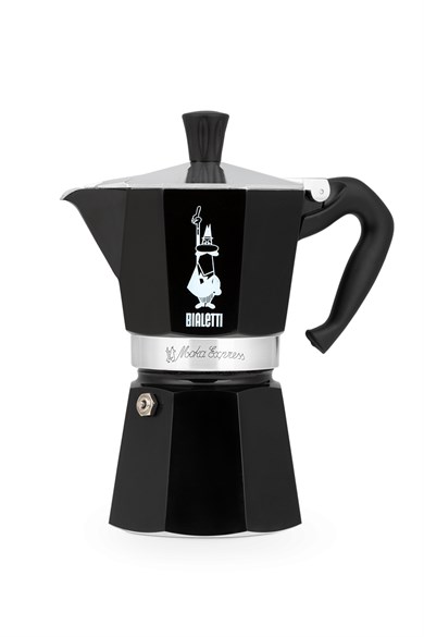 BIALETTI SİYAH MOKA POT (3 FİNCAN)