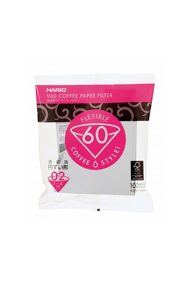 HARIO V60 02 DRİPPER FİLTRE KAĞIDI (100 ADET)