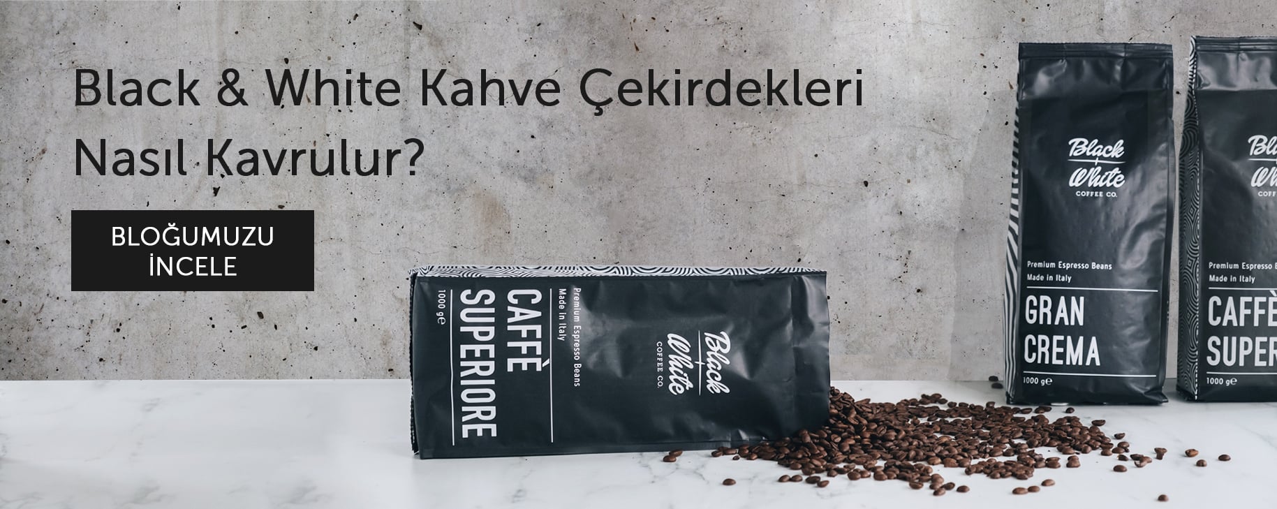Black+White Kahve Çekirdekleri Nasıl Kavrulur?
