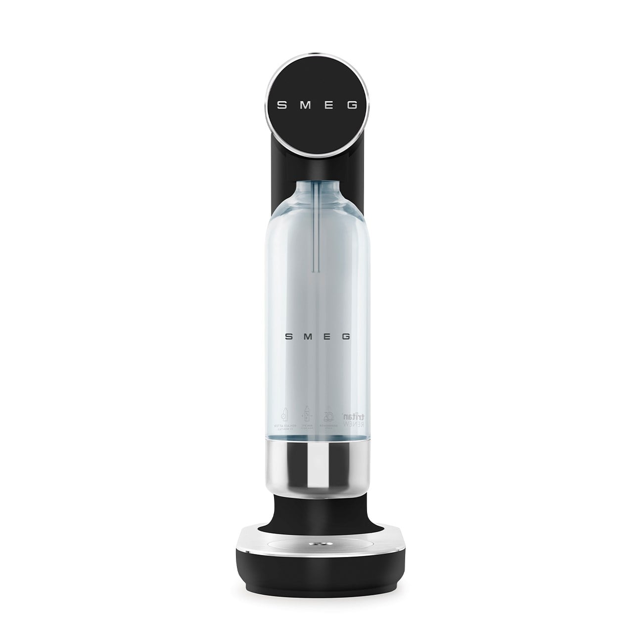 SMEGSoda Maker / Gazlı İçecek (Sodalı Su) Makinesi Mat Siyah SKC01BLM