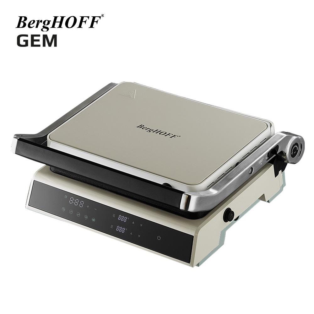 BerghoffBergHOFF GEM RETRO Vanilya Krem Rengi Dijital Izgara ve Tost Makinesi7950500