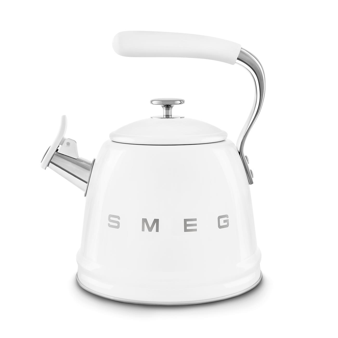 SMEG50's Style Beyaz Set Üstü Düdüklü Kettle 2.3 LtCKLW2001WH