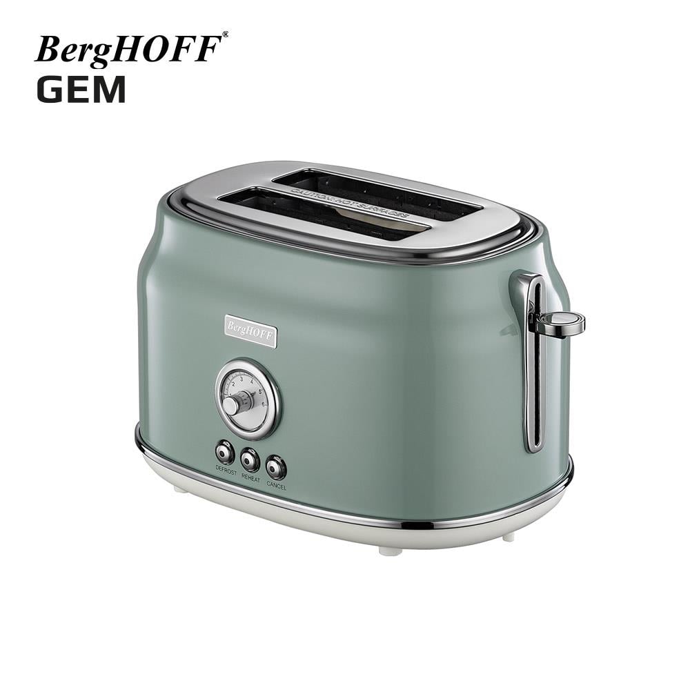 BerghoffBergHOFF GEM RETRO Mint Yeşil İki Dilim Ekmek Kızartma Makinesi7950041