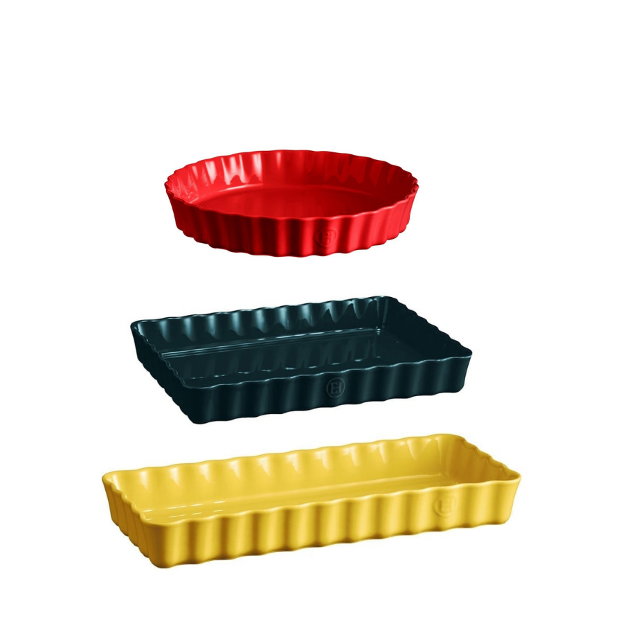 Emile HenryEmile Henry Tart-Börek-Fırın Kabı Yuvarlak 32- 33 x 24- 36,5 x 15346032-976038-906034