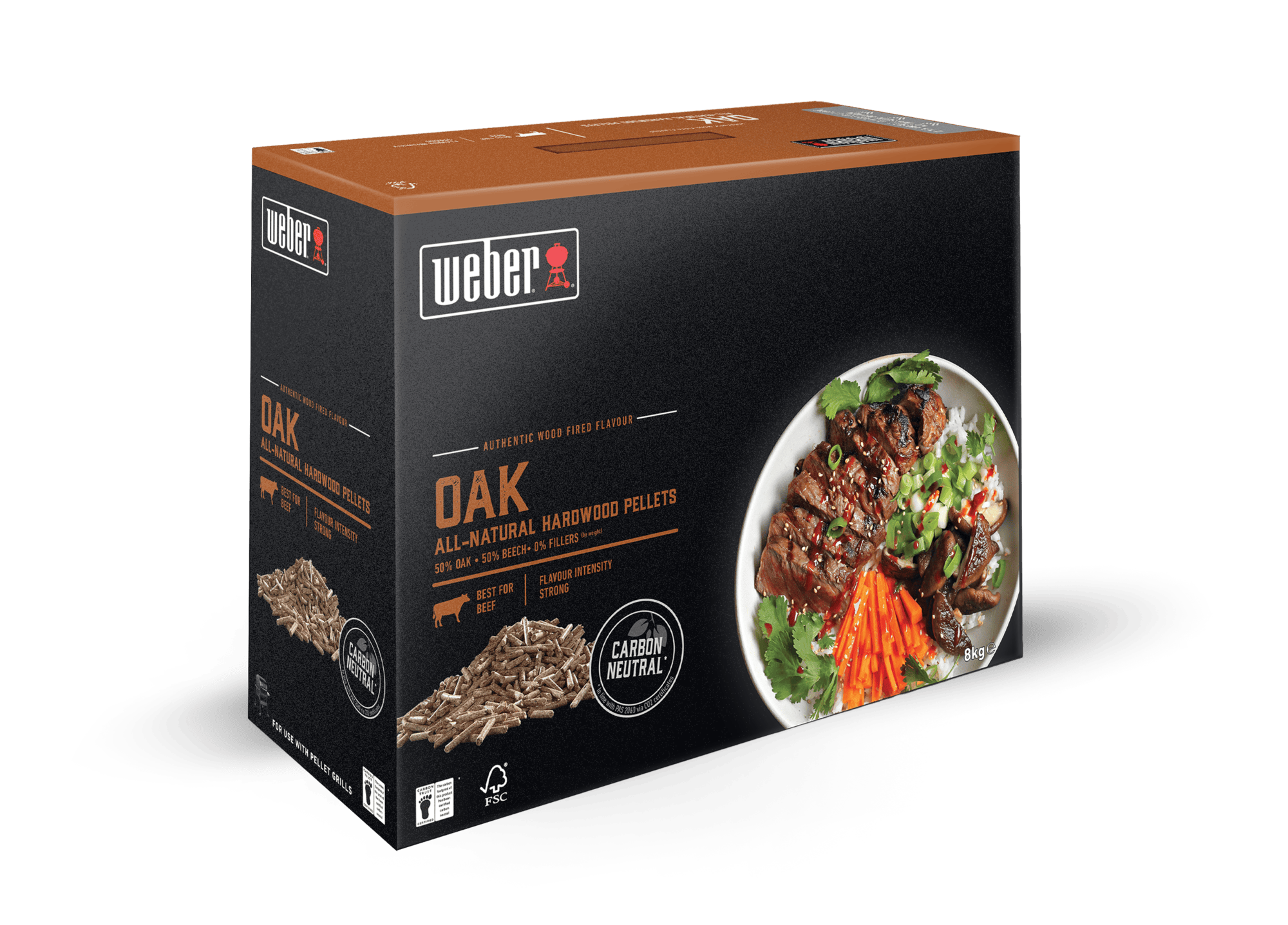 WeberWeber %100 Ahşap Pelet - Meşe 8 Kg3401053