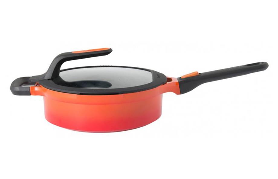 BerghoffBerghoff Gem Stay Cool Kulplu Pilav Tenceresi Turuncu 24CM2307404