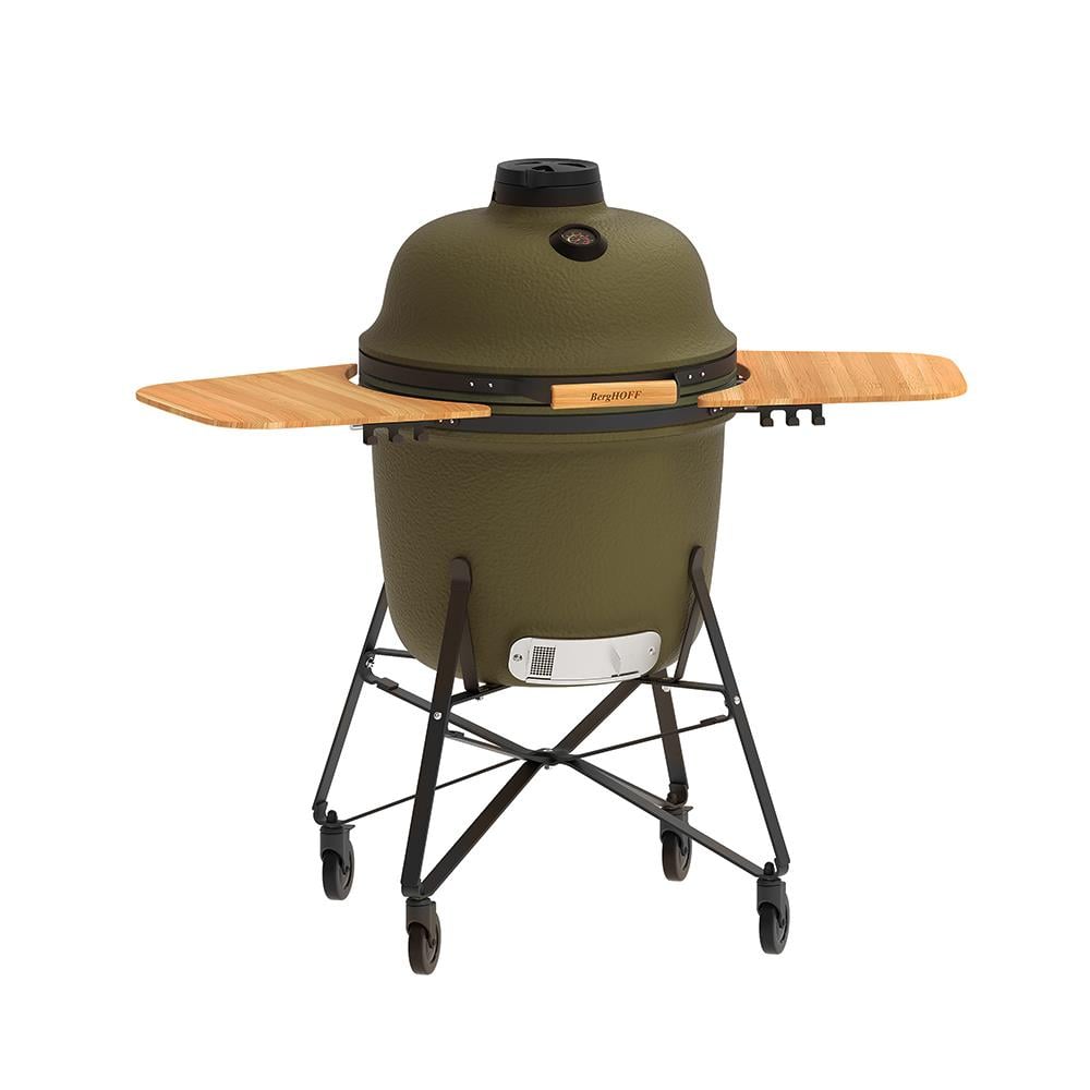 BerghoffBerghoff Ron Mat Haki Yeşil Büyük Seramik Barbekü ve Fırın 58 cm2415710